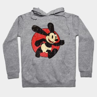 Vintage Oswald The Lucky Rabbit Keep Walking 1927 Hoodie